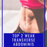 pin to a post about weak transverse abdominis muscles